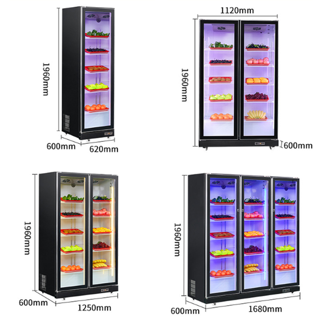 Fruit Store Fruit Fresh-keeping Cabinet