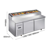Pizza Cabinet Seasoning Station