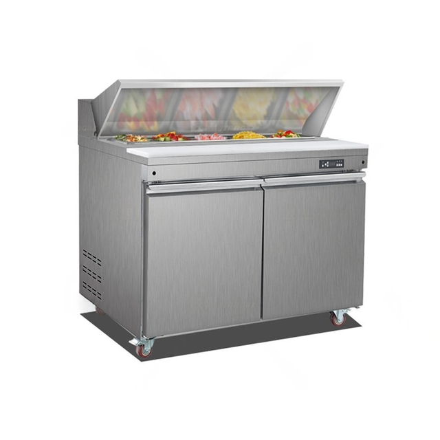 Salad Bar Commercial Pizza Topping Workbench