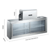 Wall-mounted Refrigerated Cabinet Workbench