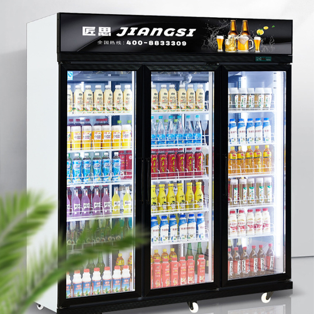 Front And Rear Opening Beverage Cabinet