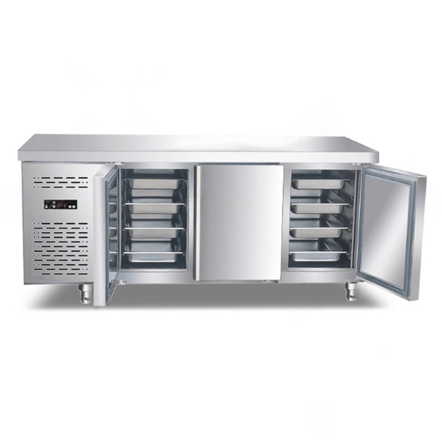 GN Pan Workbench Refrigerated Freezer