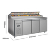 Pizza Cabinet Seasoning Station