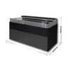 Freshness Preservation Station Seafood Ice Display Cabinet