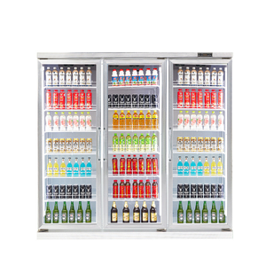 Three - Door Beverage Commercial Freezer