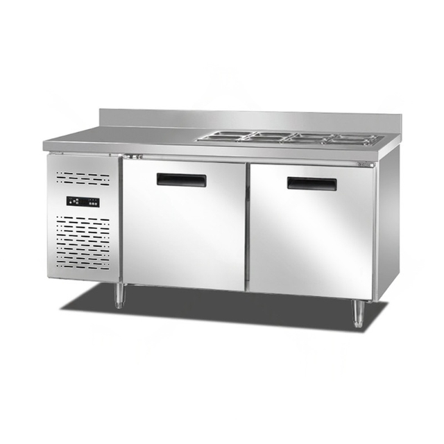 Commercial Air-Cooled Workbench Bar Wine Cooler
