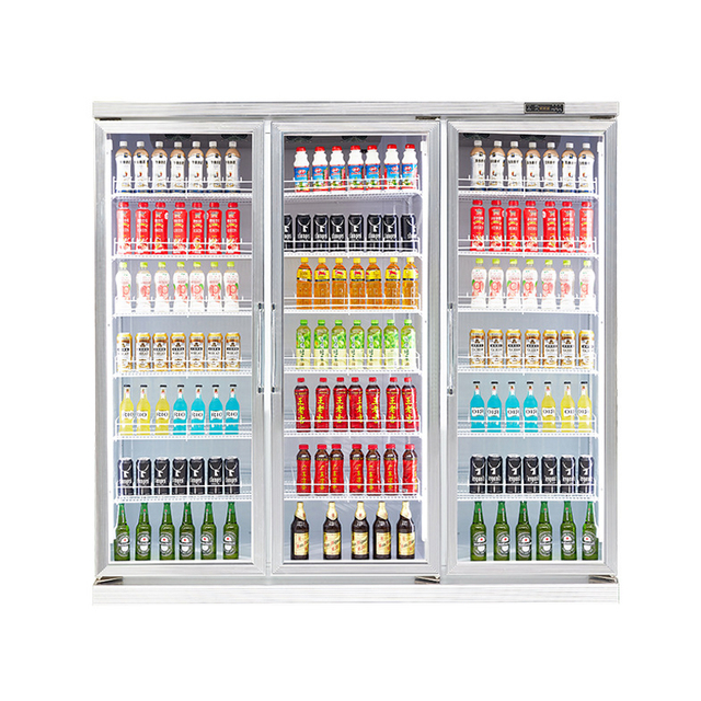 Four-door Split-type Beverage Refrigerated Display Freezer