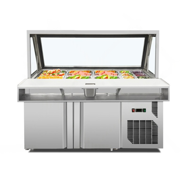 Cylinder-type Salad Station Sauce Station