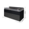 Buffet Open Freezer