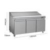 Salad Bar Commercial Pizza Topping Workbench