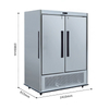 Mobile Refrigerated Cabinet Refrigerator Cart