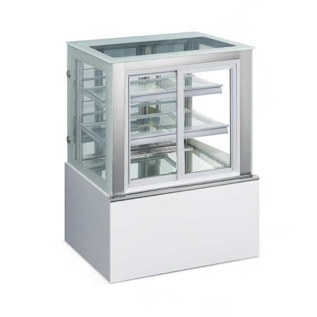 Right-Angle Front-Opening Cake Cabinet