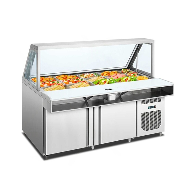 Cylinder-type Salad Station Sauce Station