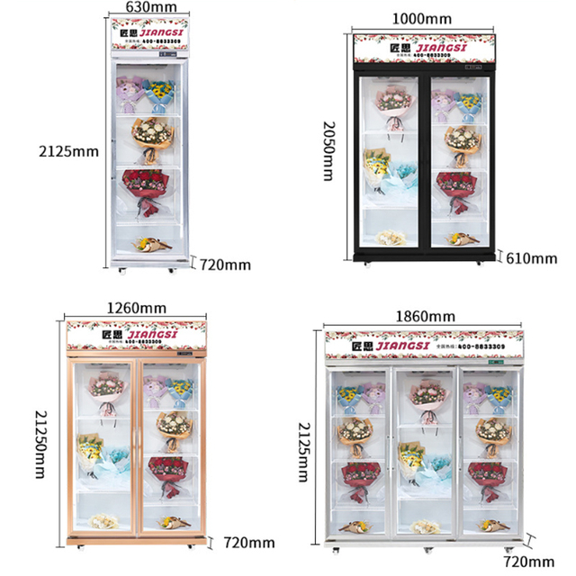 Florist Bouquet Fresh-keeping Cabinet