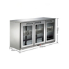 Air-cooled Bar Beer Refrigerator