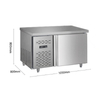 Commercial Air - Cooled Bakeware Freezer