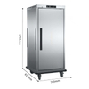 Banquet Single Double Door Insulated Food Cart