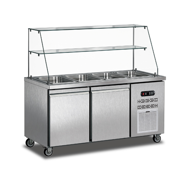 Open Salad Freezer