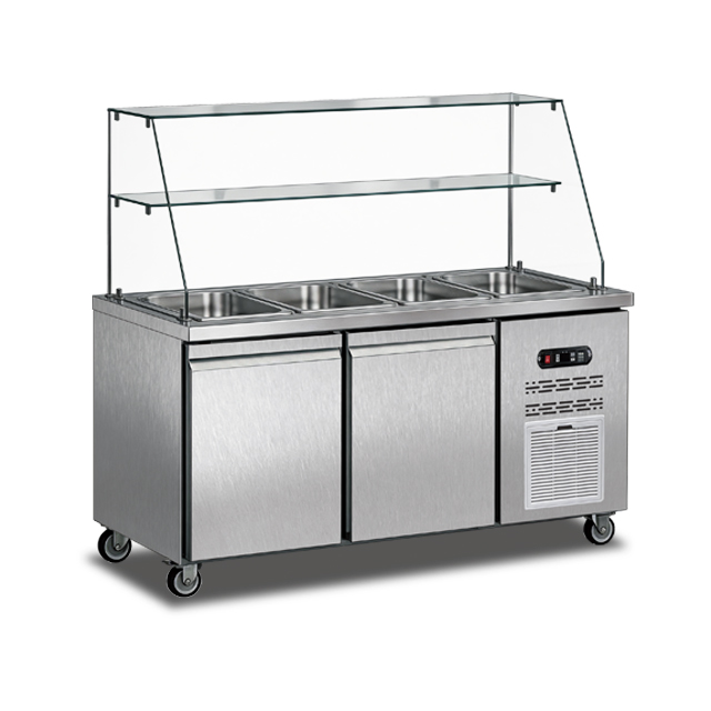 Open Salad Freezer