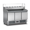 Marble Pizza Console Refrigerator