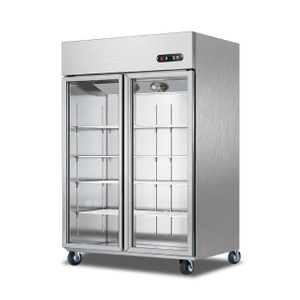 Glass Door Vertical Freezer