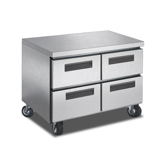 American Style Drawer Workbench Freezer